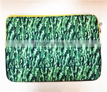 neoprene laptop bags with forest camouflage