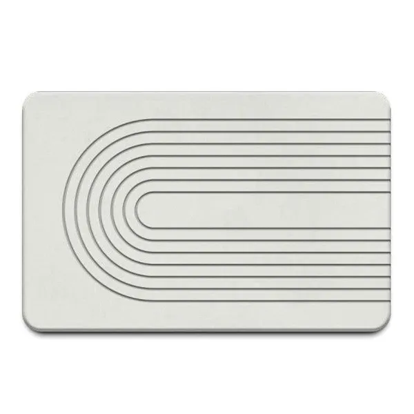 OEM ODM Customized Engraving Diatomite Stone Bath Mat Manufacturer photo-5