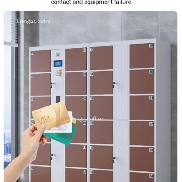 Instant-Access Barcode Ticket Locker | With HD Display, Rapid Scan & Auto-Print System | for Ultimate Shopping Convenience