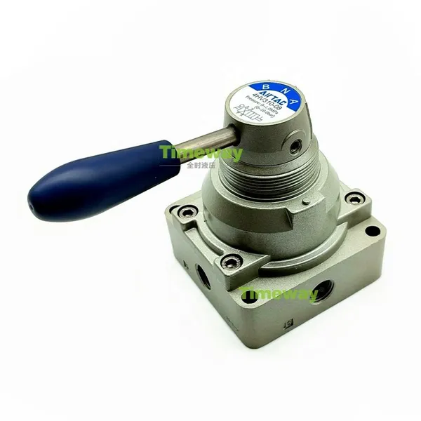 Pneumatic Switch Hand-turn Air Valve Cylinder Manual Hand Plate Reversing Valve 4HV310-08 4HV330-08 photo-2