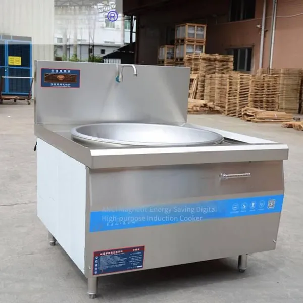 Dongguan Anci School Commercial Induction Cooker, Price of High-power Commercial Induction Cooker, 2026 Newest Model of Electromagnetic Big Wok Stove photo-2