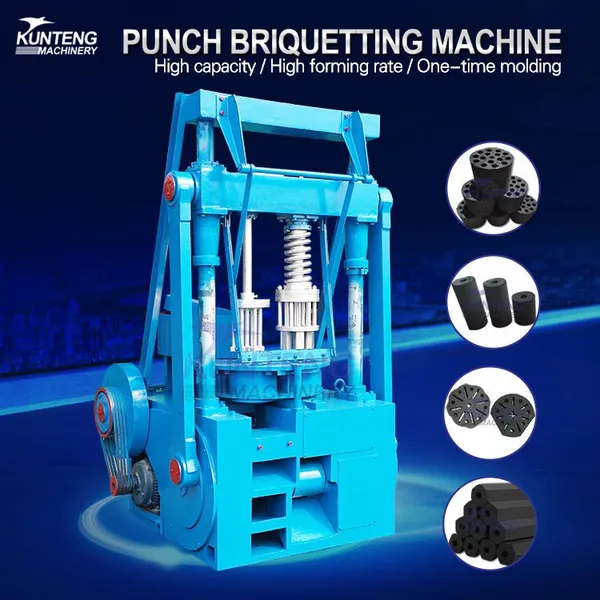 Honeycomb With Hole Brick Waste Carbon Press Machine Briquette Machines Charcoal Making Machine EPC photo-2