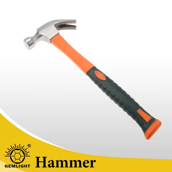 High Quality Carbon Steel Claw Hammer Wood Handle Hammers for Carpenter Building Repair Hardware Wholesale and OEM Custom Supply photo-3
