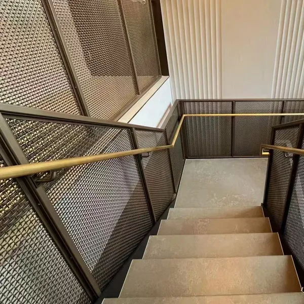 Decorative Embossed Metal Wire Mesh - Powder Coated Twill Woven Stainless Steel Partition, Hotel Entrance Screen, Woven Ceiling photo-5