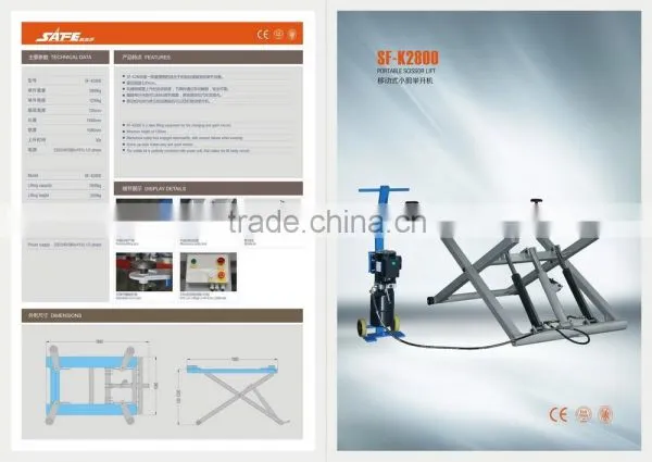 SF-H5000 Two Level Alignment Scissor Lift, Car Lift Equipment, Lift Car photo-5