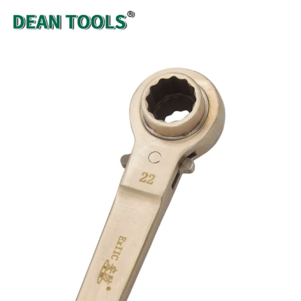 Non Sparking Construction Ratchet Wrench,Anti-Explosion,Reliable Safety,Ratchet Type photo-4