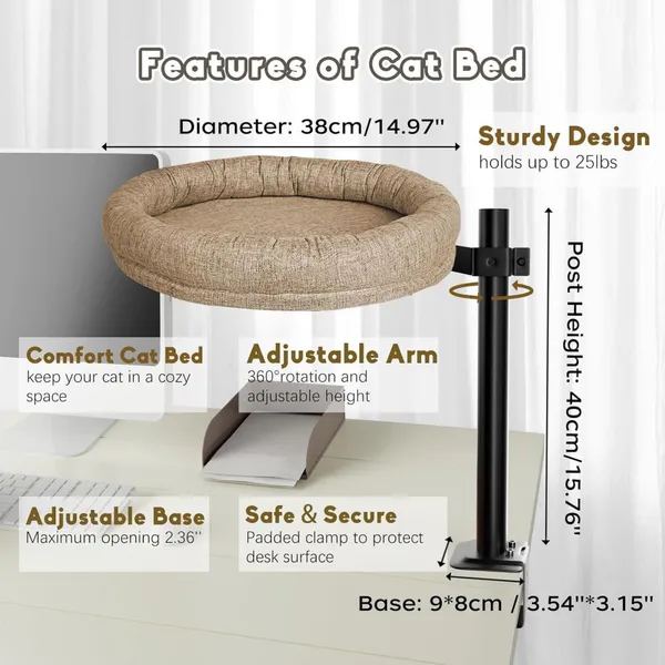 Cat Desk Bed