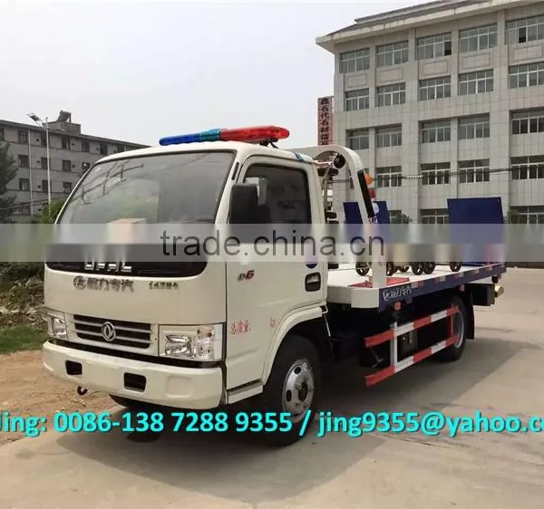 2016 New Euro IV Mini China Tow Truck, 4200*2300 mm Platform Tow Trucks Sale in Chile photo-4