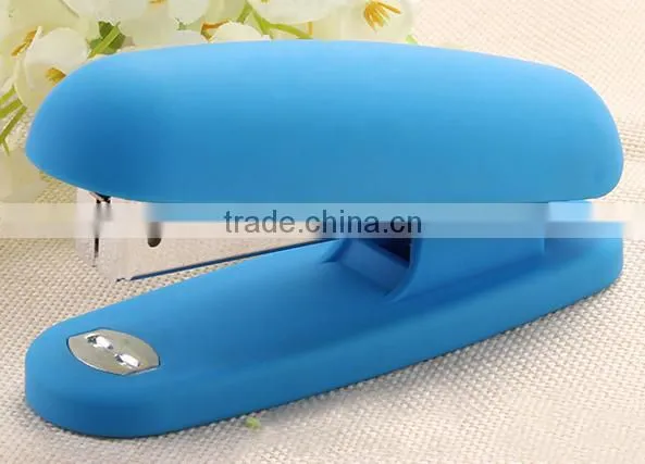 Normal Colorful Economical Plastic Stapler Very Cute for Office photo-4