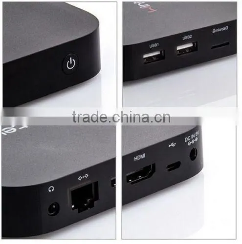 CX-W8 Wintel Mini PC Atom Z3735F Wins 10&Android 4.4 2GB/32GB Smart TV BOX photo-3