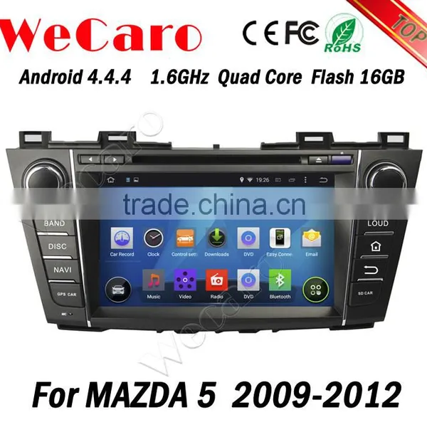 Wecaro WC-MZ8005 Android 4.4.4 Car Dvd Player for Mazda 5 2009 2010 2011 2012 Car Radio 3G Wifi Playstore photo-5