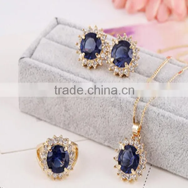 The New 2015 the Bride Adorn Article Inlay Zircon Star With Necklace Fashion Jewelry photo-3