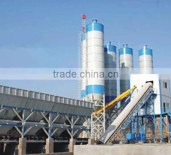 CE Certificated HZS25 -HZS240stationary Concrete Batching Plant Cememt Miing Machine With Capacity From 25 M3/h to 420m3/h photo-2