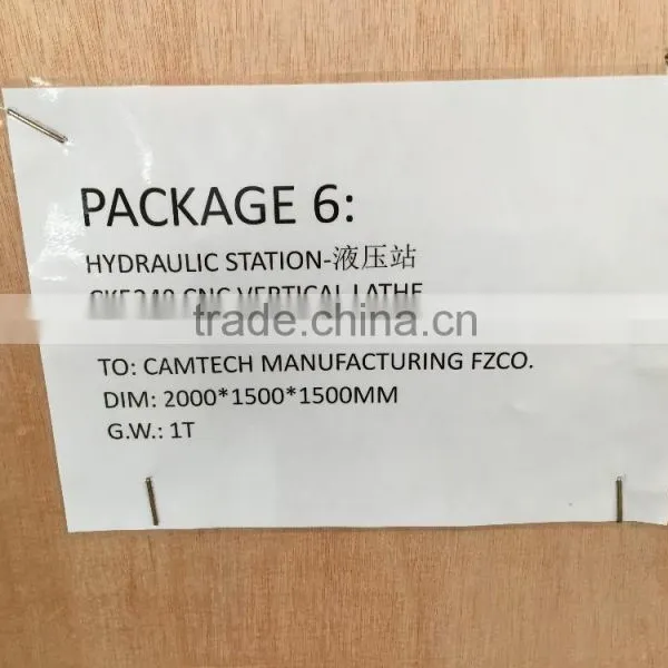 C5263 China Double Column Manual Vertical Lathe Machine Or VTL photo-6