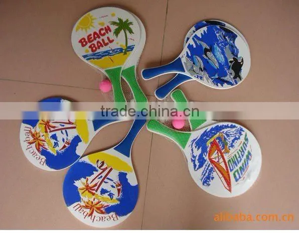 Beach Rackets, Beach bat, Beach game sets,plastic beach racket