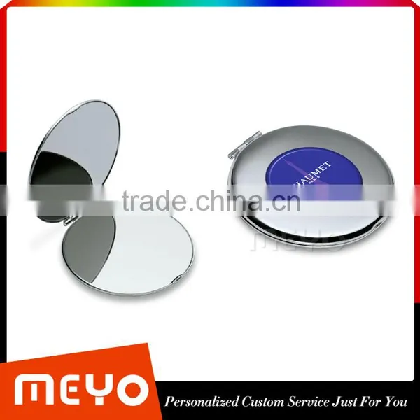 Classic Folding Metal Reflected Rounded Makeup Mirror photo-5