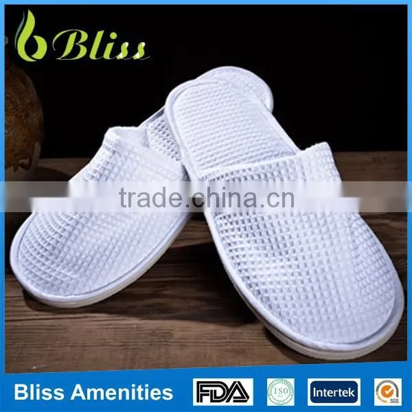 N193 Best Selling Wholesale Customizable Waffle Disposable Hotel Slipper