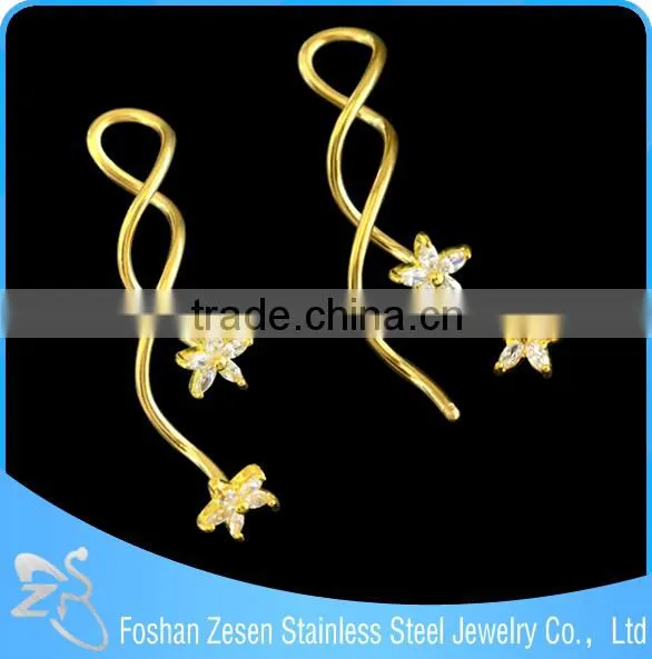 Simple Elegant Design Belly Button Navel Rings Titanium Plated photo-4