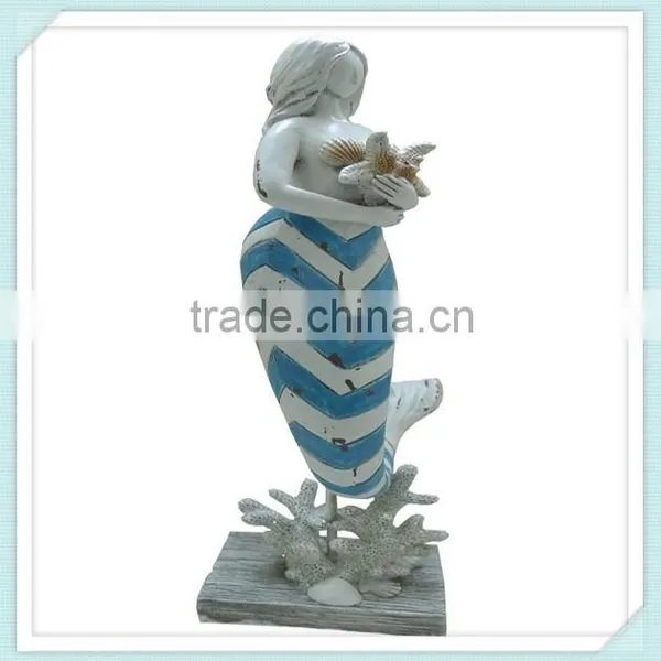 Home Decorative Resin Mermaid Figurine photo-2