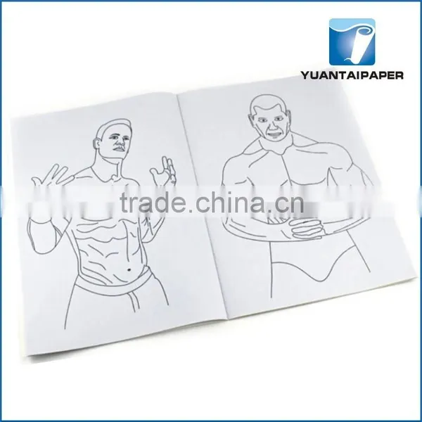 Soft Paper Cover Printed Color Filling Book for School photo-2