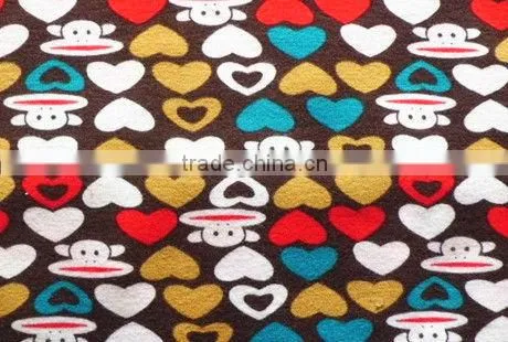 40s Cotton Spandex Printed Warm Keeper Fabric photo-6