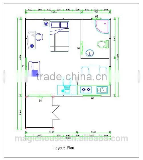 South America Agrement Certificated High Quality Modular House/iso9001 Testing Movable Fast Assemble Kit Prefab House photo-6