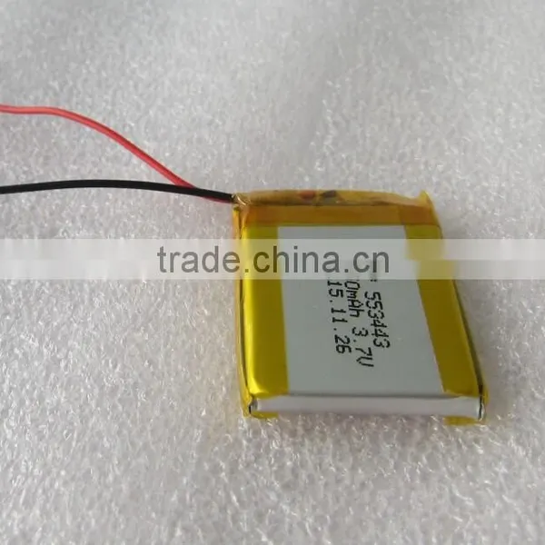 Rechargeable Lithium Polymer Battery 553443 950mAh 3.7V With PCM photo-5