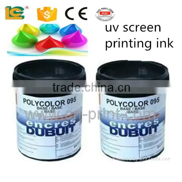 famous France Dubuit uv screen printing glass ink