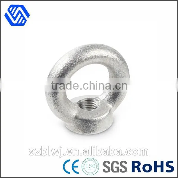 Galvanized Carbon Steel Drop Forged Lifting Din 582 Eye Nut photo-4