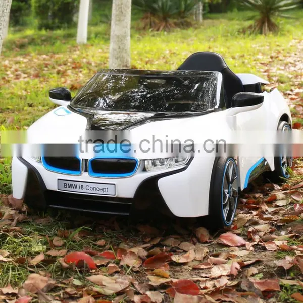 New Style 12V Licensed Ride on Car Toys Remote Control Baby Battery Car i8 JE168 photo-4