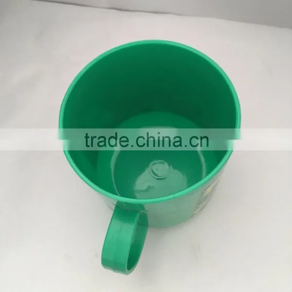 Plastic Mug With Cute Logo Printing photo-2