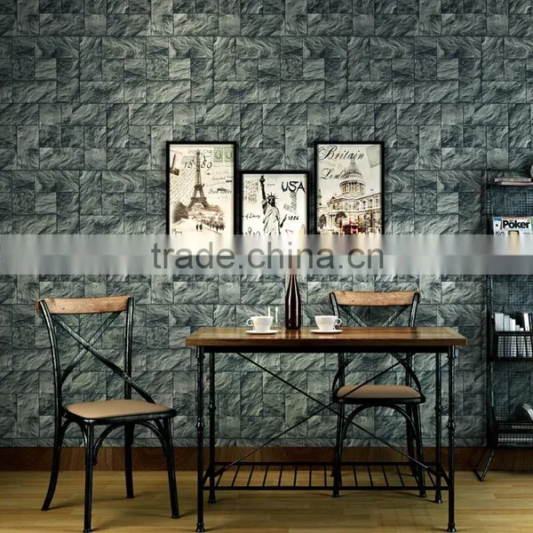 Mediterranean Design Brick Decoration Wallpaper for Restaurant photo-5
