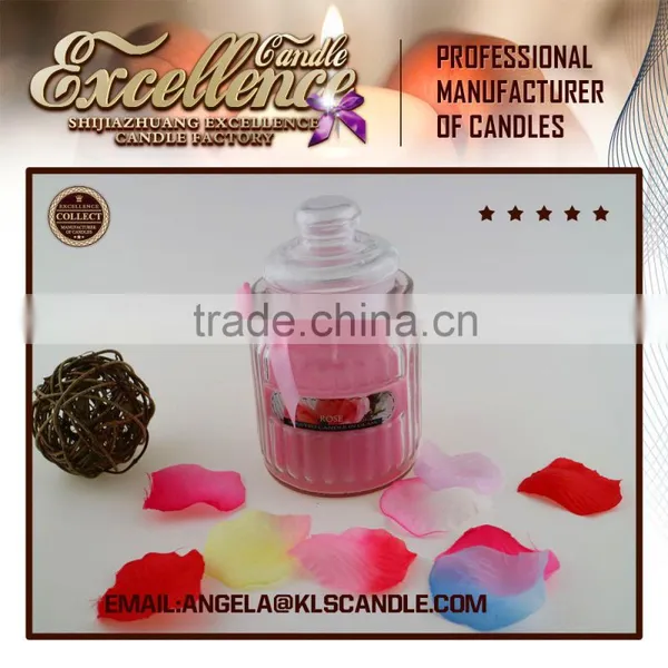 Glass Jar Candle With Different Scent photo-3