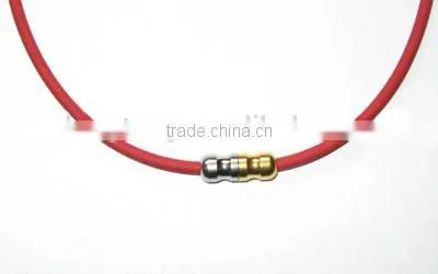 Custom Silicone Necklace With Metal photo-4