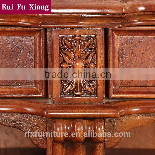 American Antique Style Solid Wood tv Cabinet With Drawers T-231 photo-6