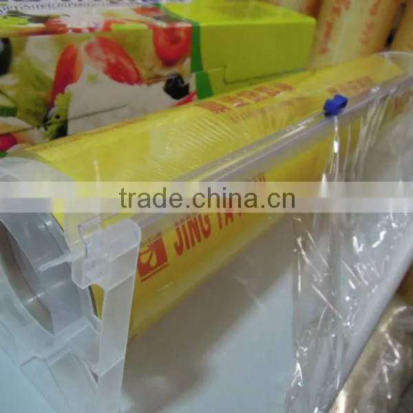 Hot Sale Pvc Wrap Film/good Transparency Cling Food Wrap-plastic Cutter photo-3