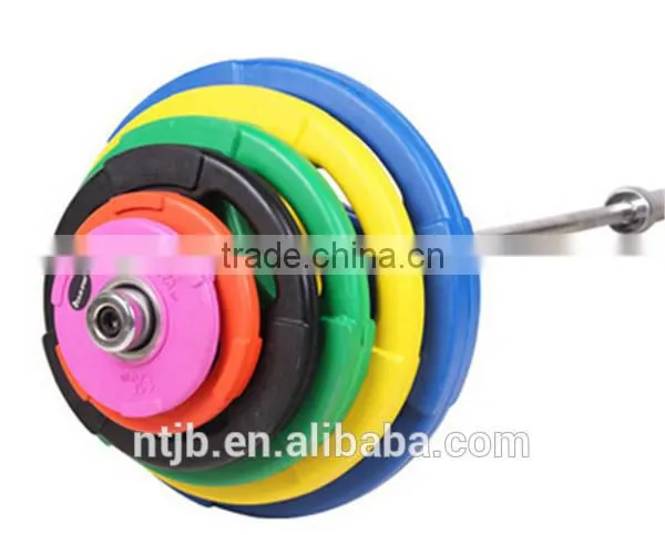 Hot Selling Weight Lifting Bumper Competition Barbell Plate Quality Choice Most Popular photo-2