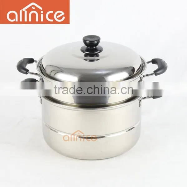 Allnice - 28cm Multipurpose Stainless Steel Steamer Pot, Fire Pot photo-2
