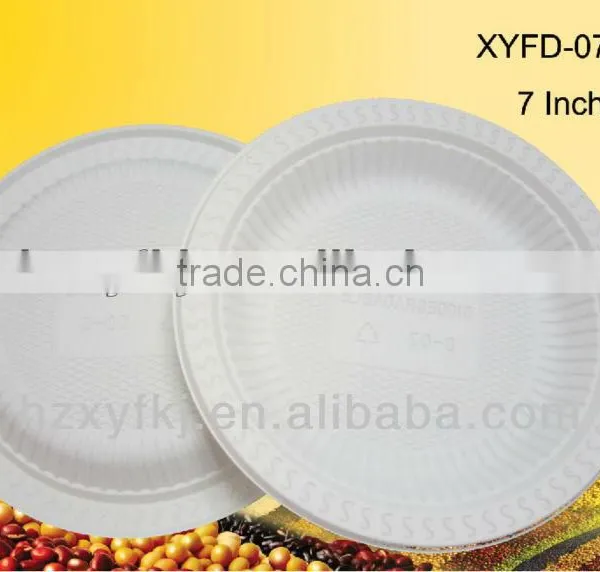 Biodegradable Disposable Tableware Eco-friendly 7'' Cake Plate photo-3