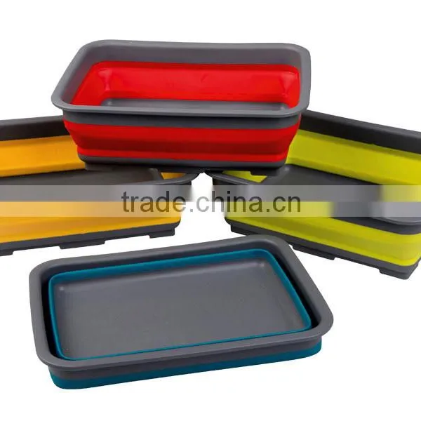 Collapsible Folding 10Lt Washing Up Bowl Caravan Camping Storage photo-3