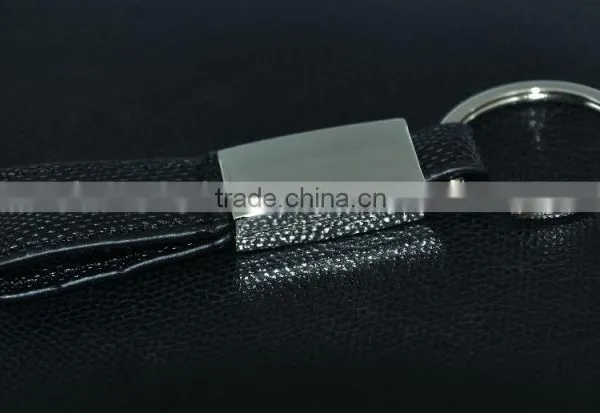 Promotion High Quality Leather Keychain/keyring photo-2