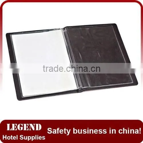 China Wholesale Leather Menu Cover,menu Folder photo-2