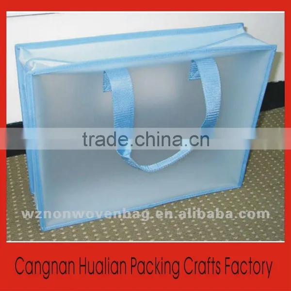 Customized Reusable Pvc Tote Bag Handbags (HL-110014)
