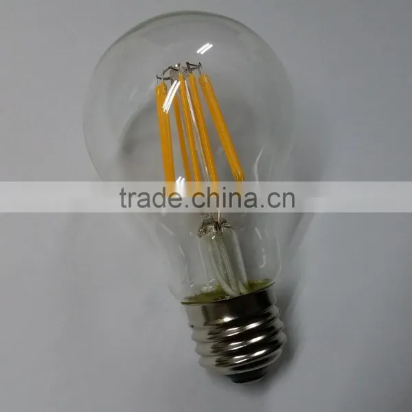 Incandescent Shape Bulb Light CE UL Listed A19 E26 8w Filament Led Bulb photo-4