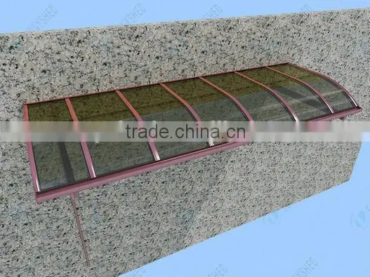 Sun Rain Canopy DIY Aluminum Frame Window Simple Awning photo-2