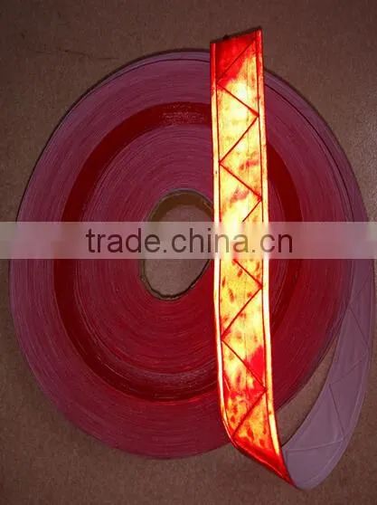 Reflective Strip of PVC Reflective Cloth Material Tape photo-6