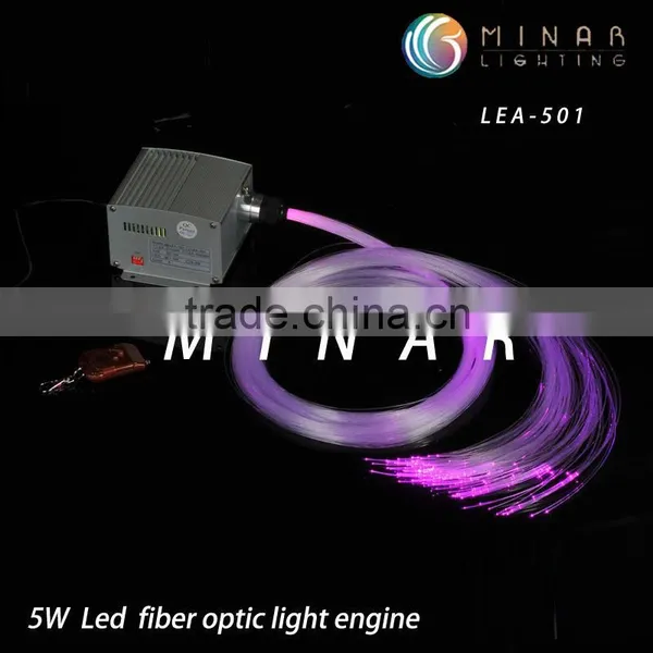12V DC 5W 6colors Stainless Steel Waterproof Led Fibre Optic Illuminator for Shooting Star Effect photo-6