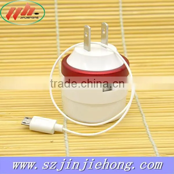Small Order Acceptable 5V 2A Reasonable Price Single Usb Port Travel Charger Cable EU Plug Supplier's Choice photo-2