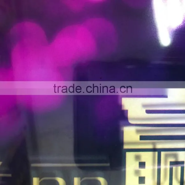 Indoor Transparent PET Film CMYK Printing