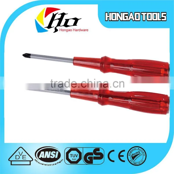 Magnetic Screwdriver, Screw Driver With Soft Grip / Rubber Handle